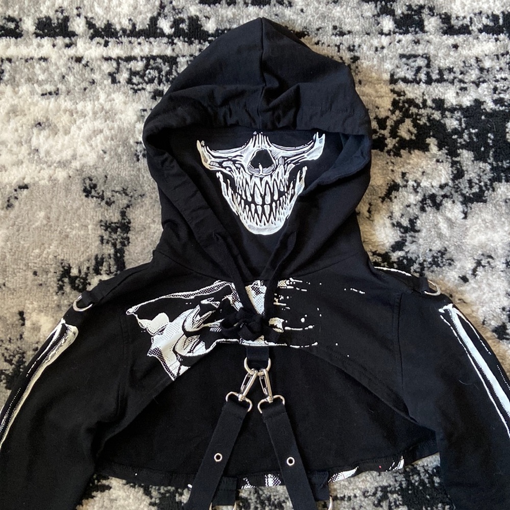 **SOLD ON MERC** Killstar x Rob Zombie | Bolero Hoodie - Picture 9 of 15